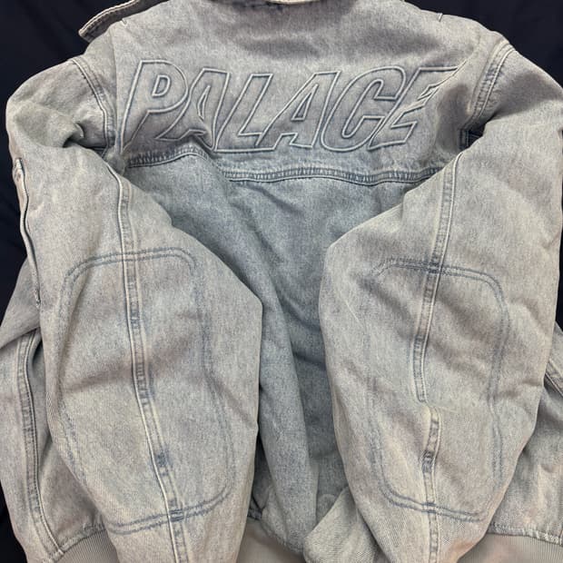 팔라스 집드 MA-1 봄버 자켓 스톤 워시 - 24FW