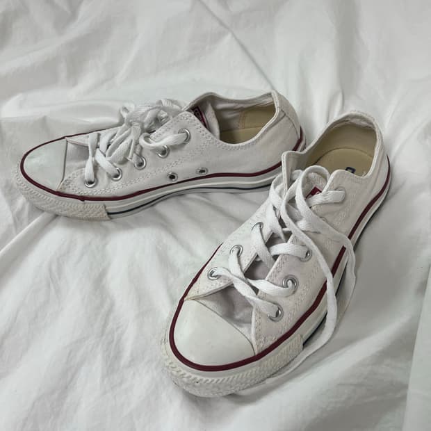 컨버스 올스타 로우 화이트 230mm