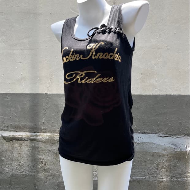 Rockin’ Riders Rose Print Sleeveless