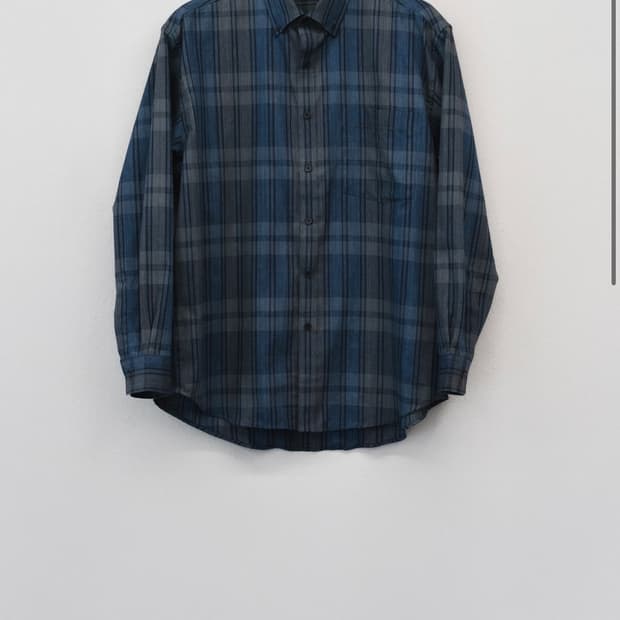 슬릭앤이지 체크 슬릭셔츠 3사이즈