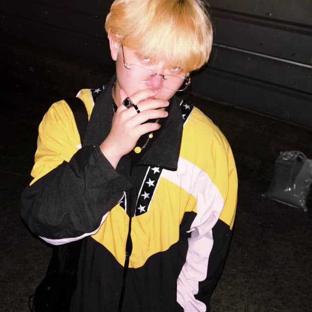 90's NIKE OVERFIT STAR WIDBREAKER JAKET