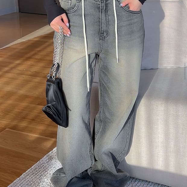 히프나틱 스토퍼 와이드 팬츠