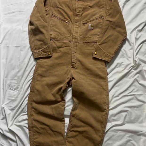 70s 칼하트 워크 커버올 점프수트