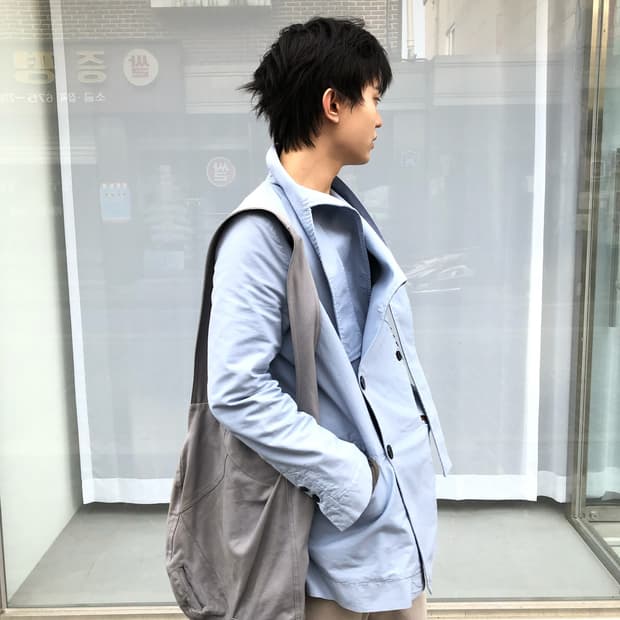 비비안 웨스트 우드 맨 하이넥 자켓