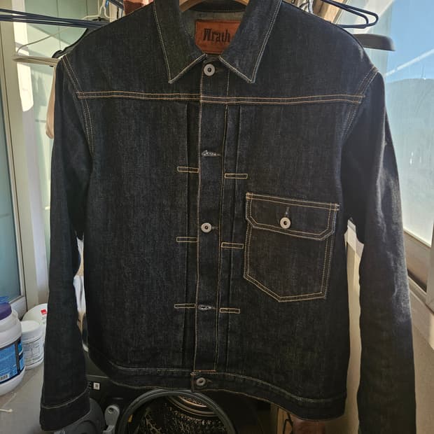 뤠쓰 [Wrath] 데님자켓 지쟌 1사이즈