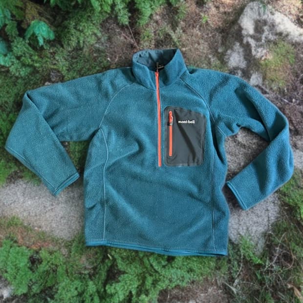 몽벨 하프집 풀오버 플리스