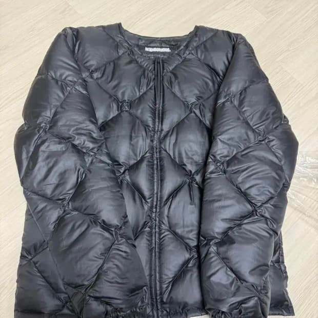 네이버후드 19FW 체커퀼팅 자켓