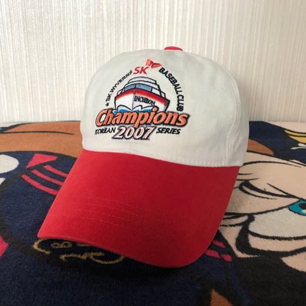 KBO SK와이번스 2007 한국시리즈 챔피언모자/캡 F