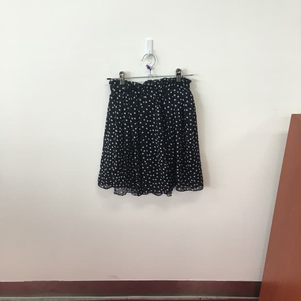 vintage polka dot mickey mouse skirt