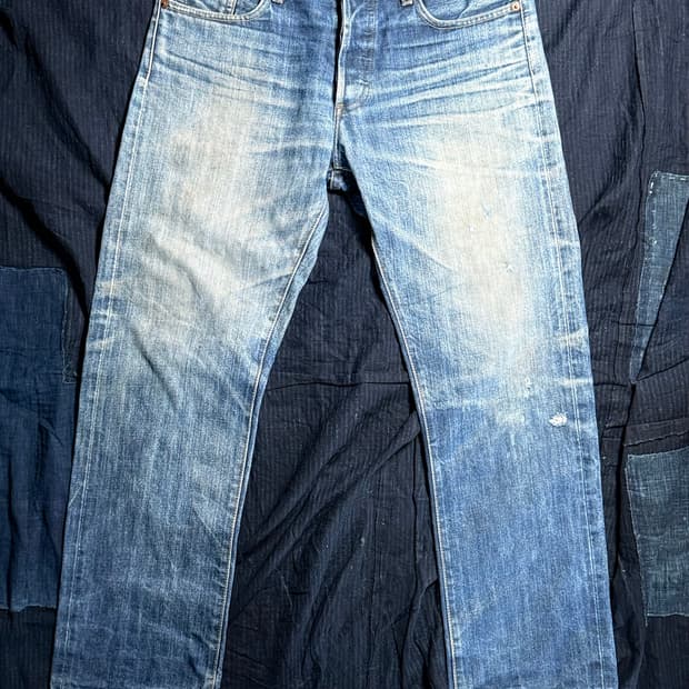 90's 리바이스 501XX 스트레이트 핏 데님 팬츠 34