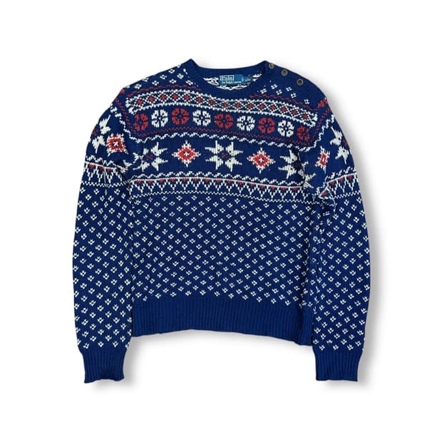 폴로랄프로렌 노리딕 니트