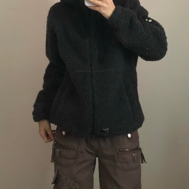 브라운브레스 후디 쉐르파 자켓