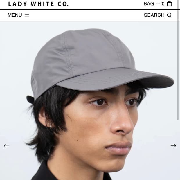 lady white basball cap 레이디화이트 베이스볼캡