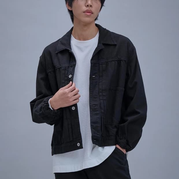 sage de cert 데님 자켓