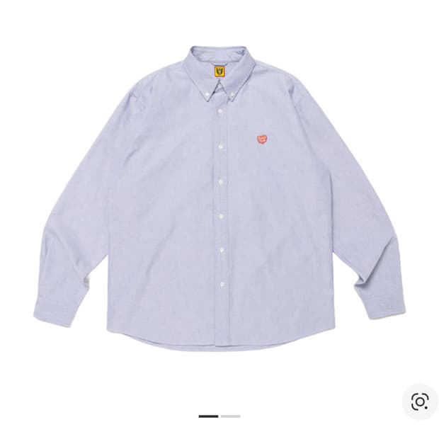 휴먼메이드 옥스포드 bd 셔츠 블루 L 팝니다