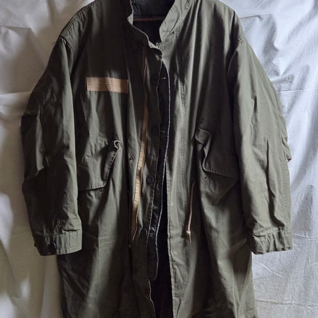 GU m65 피쉬테일 파카 L (내피 포함)