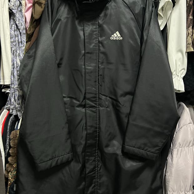 00‘s 아디다스 양털 롱 바람막이 