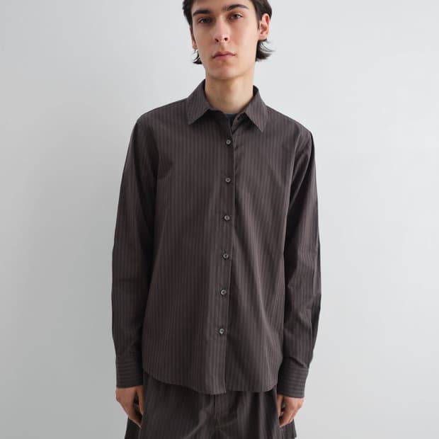 [M,L,XL]기마구아스 Suli 스트라이프 셔츠/그레이
