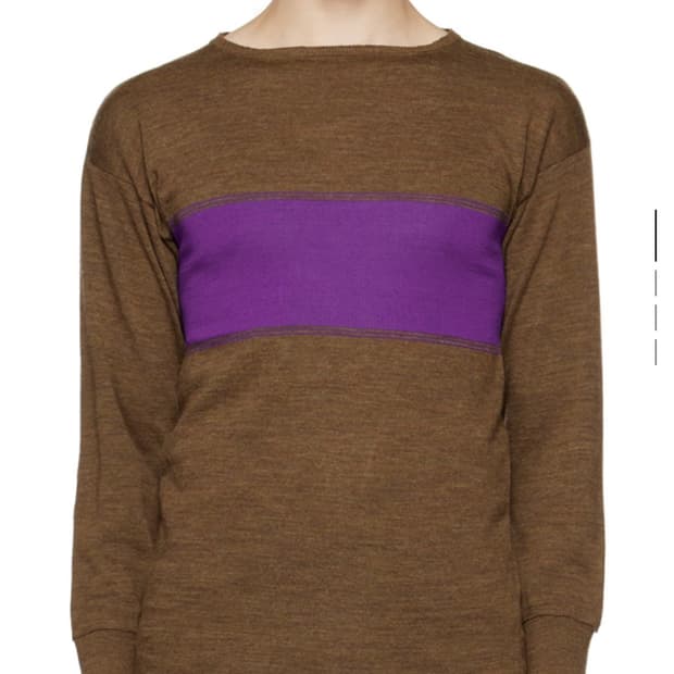 Maison marglela striped sweater