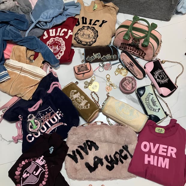 juicy couture 쥬시꾸뛰르 2000년대 오리지널 y2k