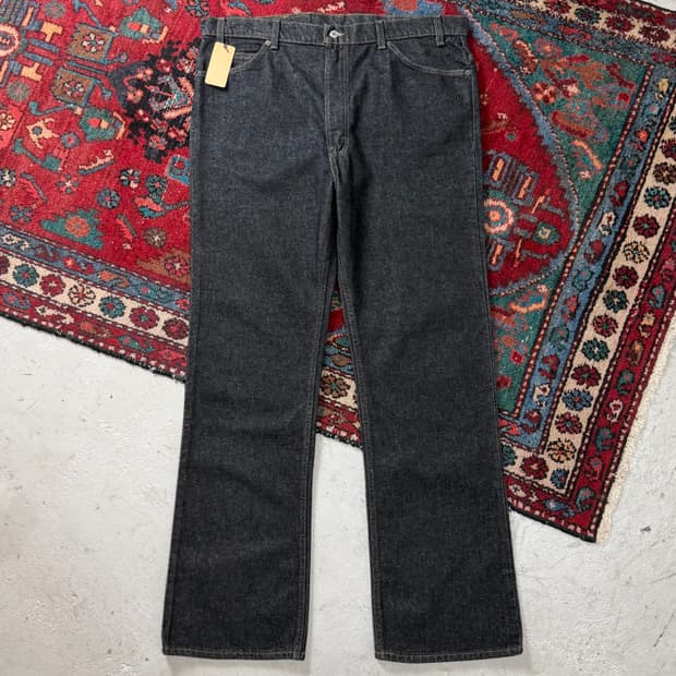 90's USA Made 빈티지 리바이스 517 블랙 부츠컷