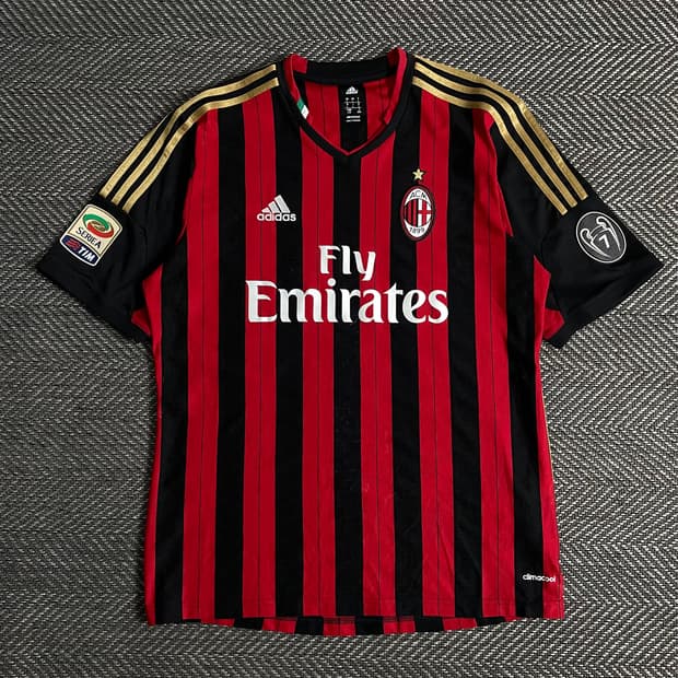 아디다스 ac밀란 13-14 리그패치 카카 유니폼o 3258