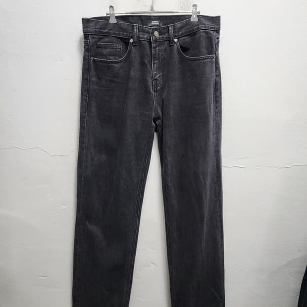 무탠다드 블랙 흑청바지 