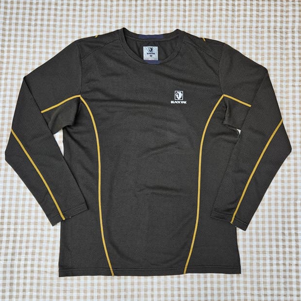 블랙야크 기능성 긴팔티 남자100