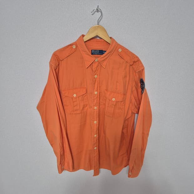 90s 폴로 랄프로렌 오피서 셔츠 (2XL)