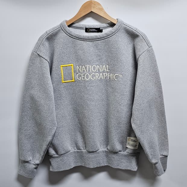 내셔널지오그래픽 여성 기모맨투맨 S