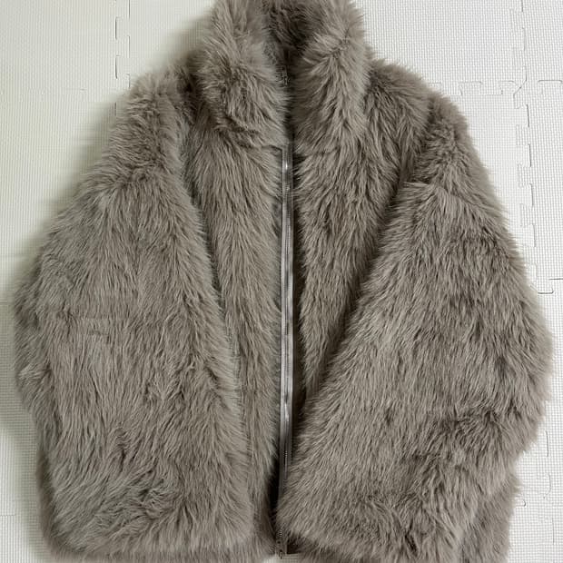 빈티지 퍼 자켓