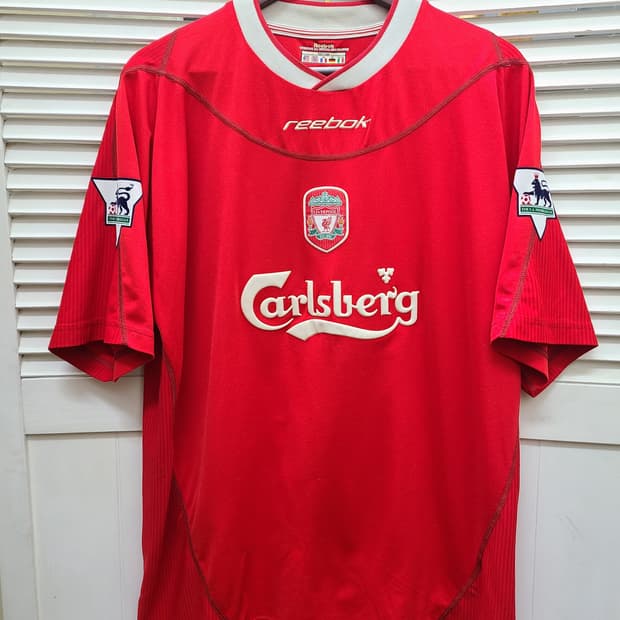 리버풀 02-04 제라드 리복 유니폼
