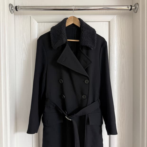 Double breasted coat