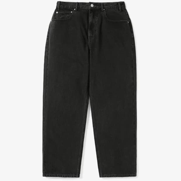 디스이즈네버댓 릴렉스드 진 블랙 XL 새상품