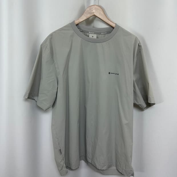 스노우피크 남자 얇은 스판 반팔티 빅사이즈 110   택사이즈 110 총