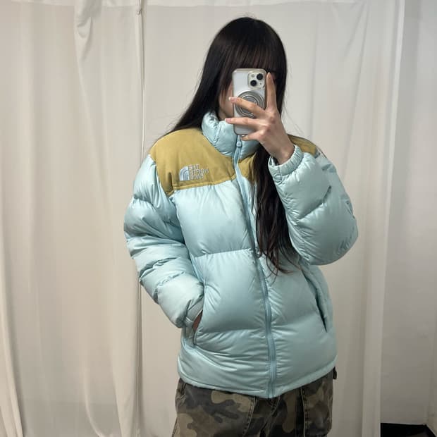 The North Face White Label Suede Nuptse 