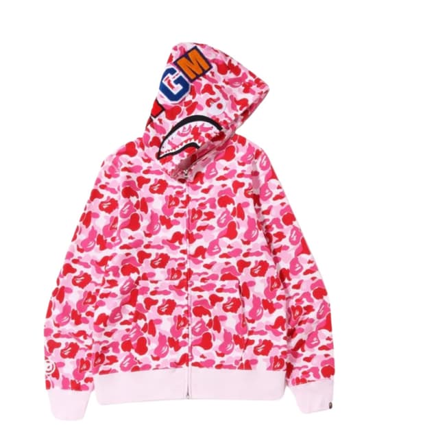 베이프 ABC 핑크 샤크후드