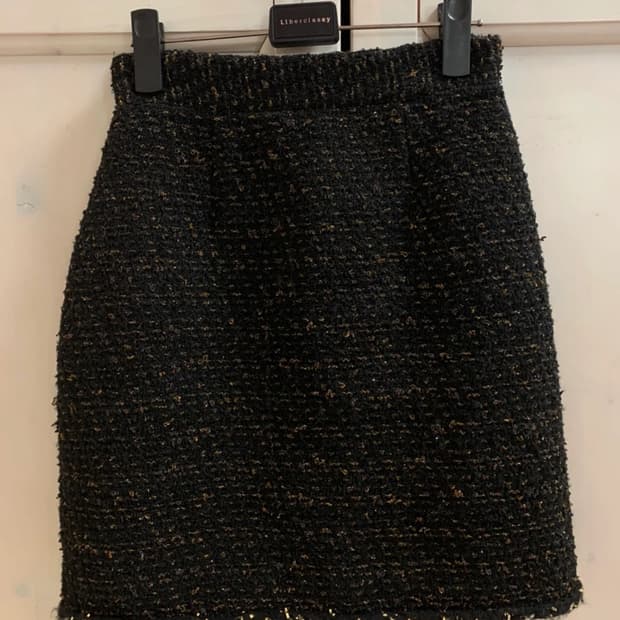 트위드 스커트
