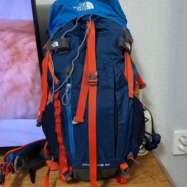 노스페이스 스콜피온 40 등산 배낭