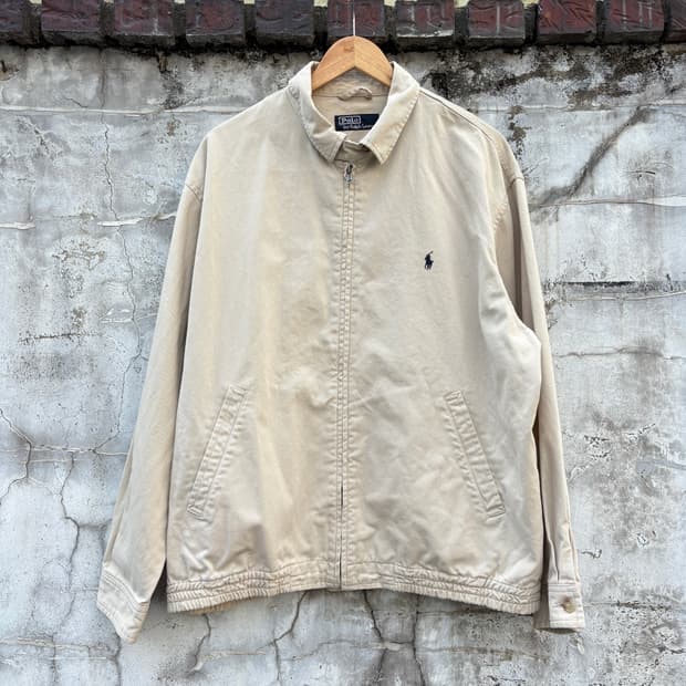 Polo 폴로 코튼 베이포트 자켓