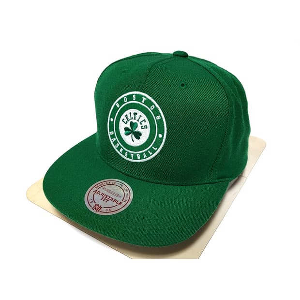 미첼앤네스 셀틱스 스냅백 모자 K-136