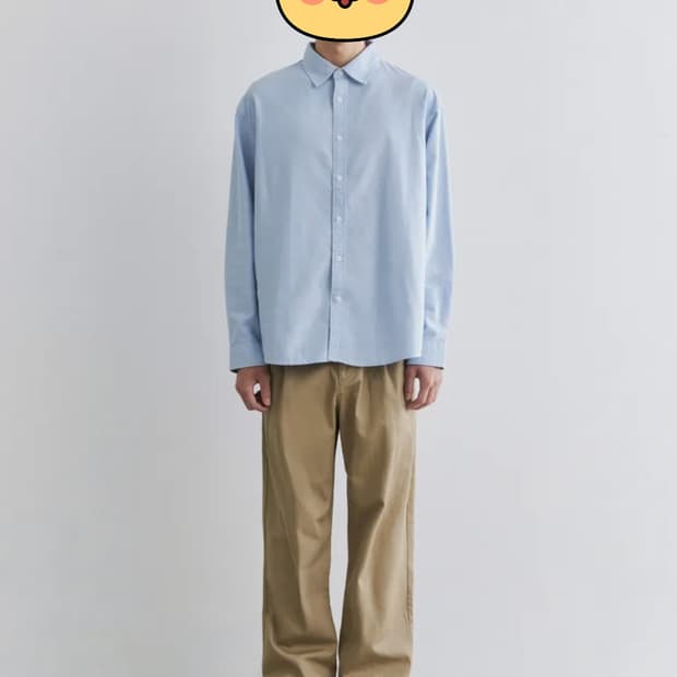 [33] 무신사 스탠다드 원턱 레귤러핏 치노팬츠 베이지