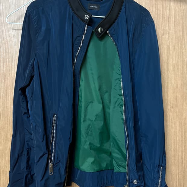 디젤 네이비 블루종 L