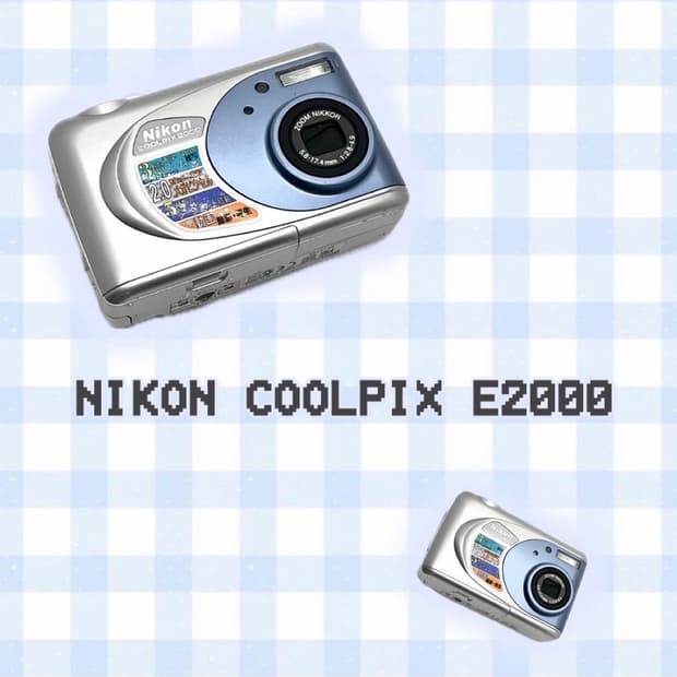 미품/작례🫧𖠳ᐝ니콘 NIKON COOLPIX 2000