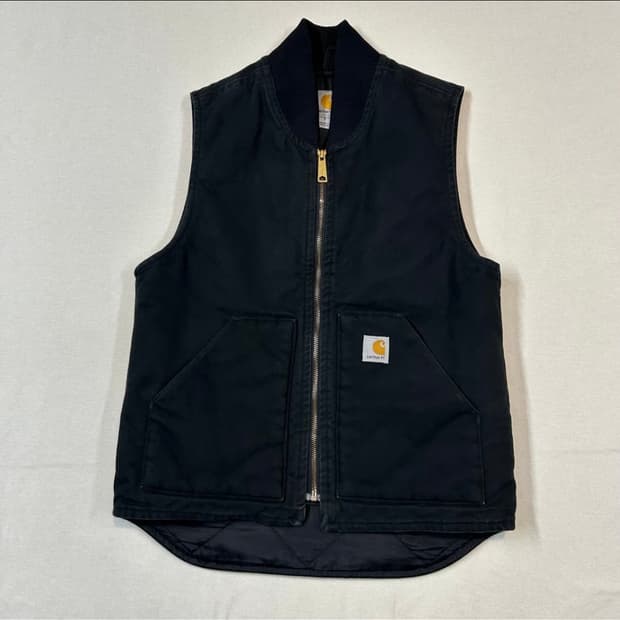 칼하트 덕 액티브 퀼팅 베스트 조끼 블랙