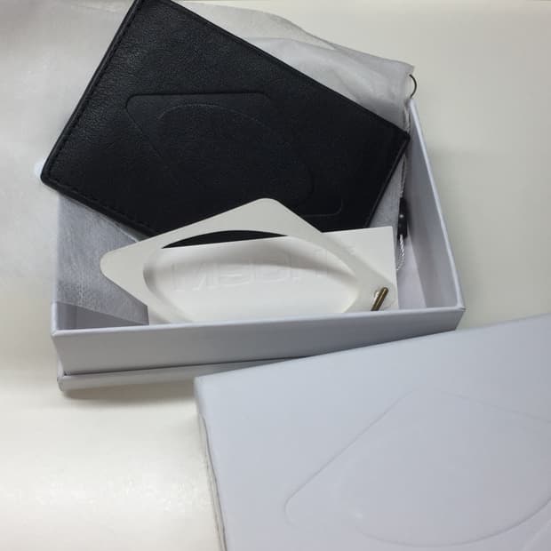 미스치프 롬버스 클래식 카드 홀더 블랙