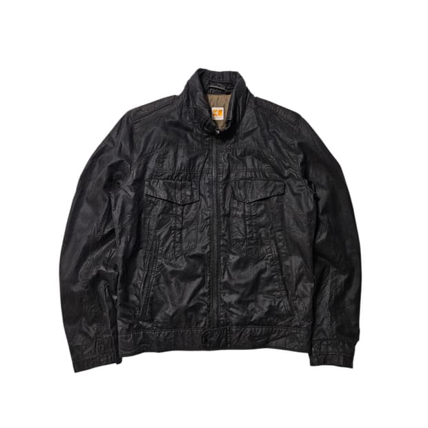 보스 오렌지 Boss 코티드 블루종 자켓 48 