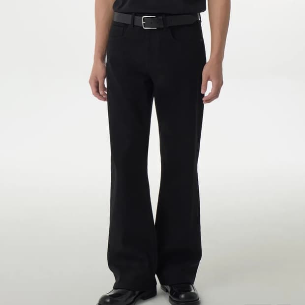 무신사스탠다드 플레어 데님 팬츠 (30)