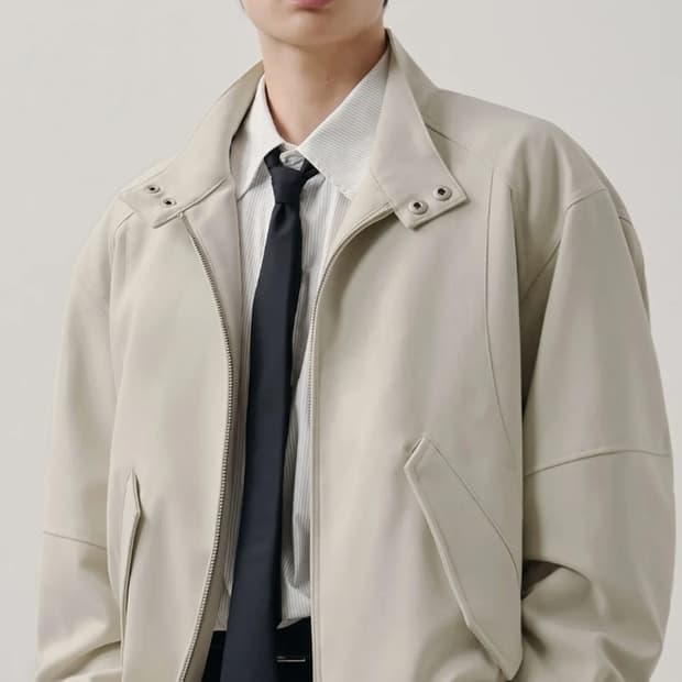 드로우핏 블루종 간절기 집업자켓 남자100