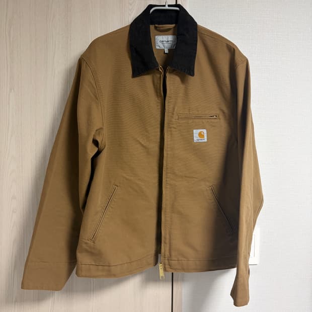 칼하트 WIP 디트로이트 자켓 토바코 L